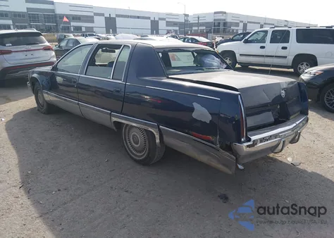 1995 Cadillac Fleetwood Brougham z USA, uszkodzony, nr VIN 1G6DW52P9SR709471